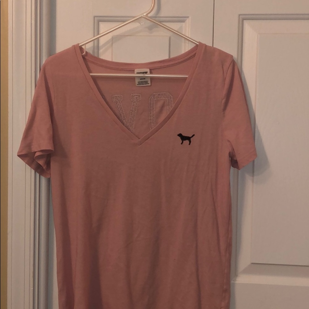 VS Pink Cotton Tee